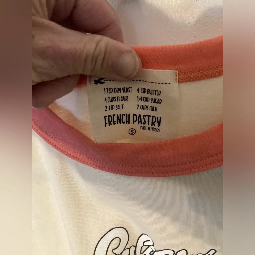 french pastry crop tops